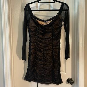 Loft Black mini dress size 2XL